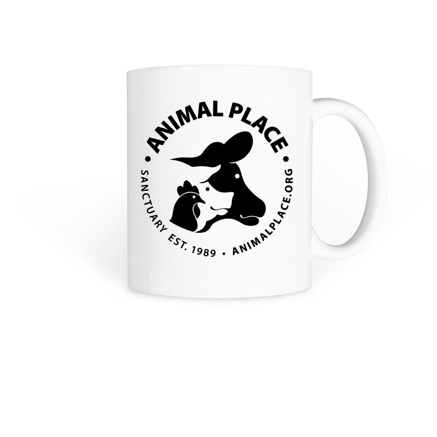 Animal Place Mug, a White Coffee Mug