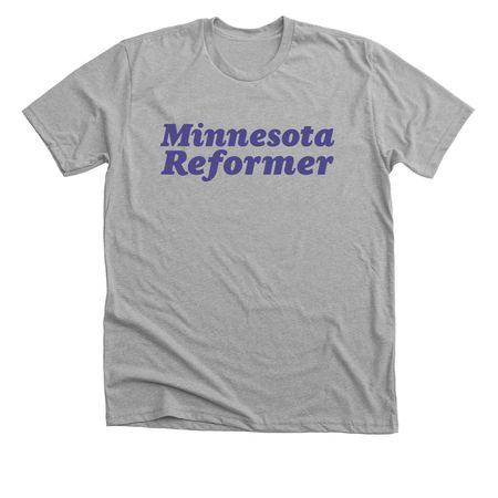 Reformer (purple), a Athletic Heather Premium Unisex Tee