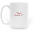 Team Georgia Mug, a White Large Coffee Mug (back-view)