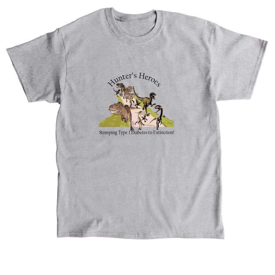 Hunter's Heroes 2025&nbsp;Breakthrough T1D Walk, a Sport Grey Classic Unisex Tee