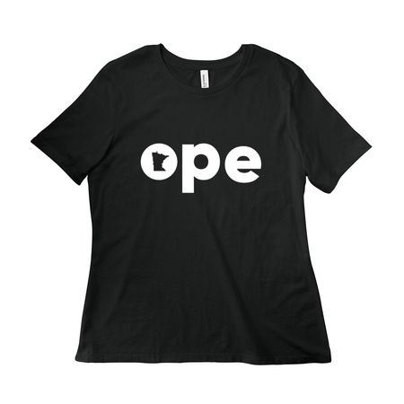 ope (larger graphic), a Vintage Black Women?s Relaxed Cotton Tee