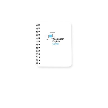 WEC Notebook, a White Spiral Notebook