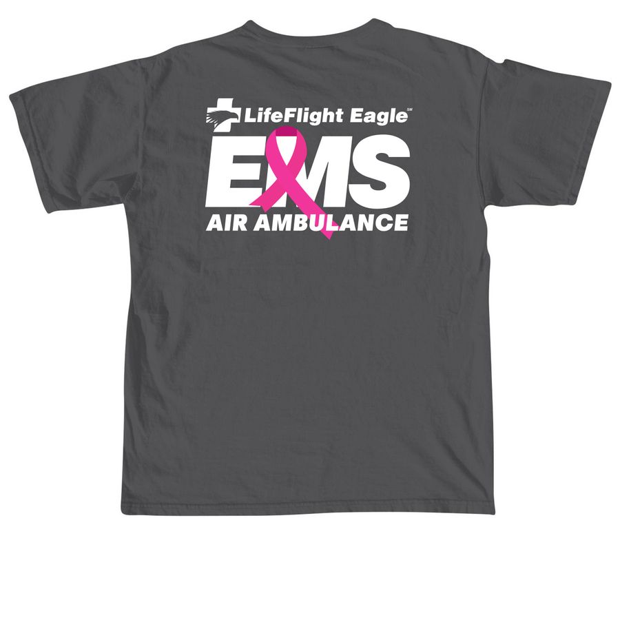 LFE 2026 Breast Cancer Awareness (EMS)&nbsp;, a Pepper Comfort Colors Unisex Tee