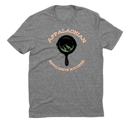 ARK Logo Shirt, a Aluminum Grey Allmade Eco Triblend Unisex Tee