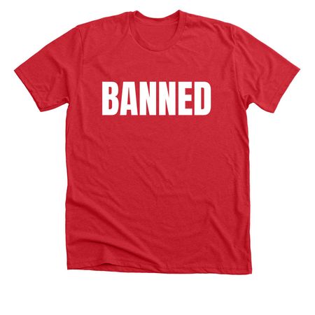 Schlesinger #18 - Tee, a Heather Red Premium Unisex Tee