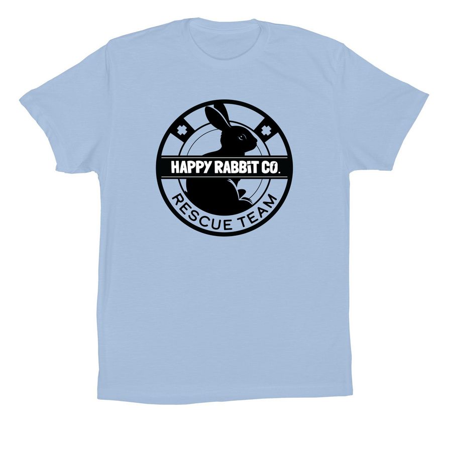 Happy Rabbit Co. Spring Campaign, a Baby Blue Premium Cotton Tee
