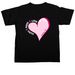 Breast Cancer Awareness, a Black Comfort Colors Unisex Tee (back-view)