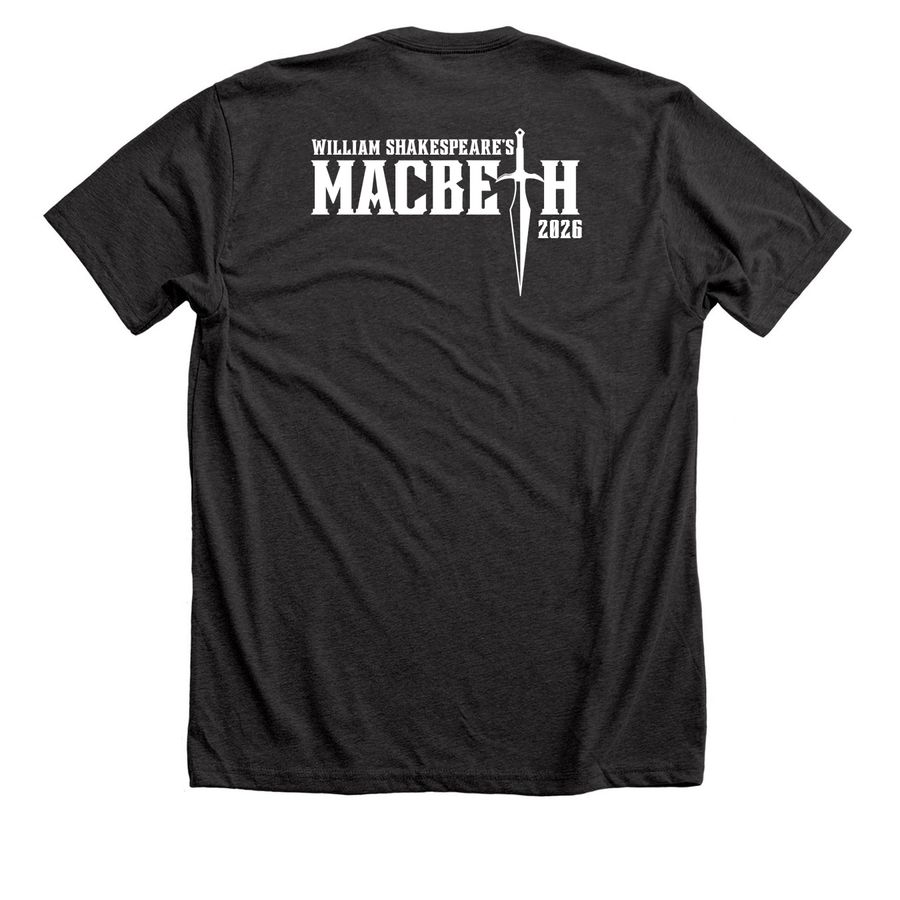 Macbeth Merch, a Dark Grey Heather Premium Unisex Tee