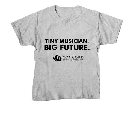Tiny Musician Youth Shirts, a Sport Grey Youth Unisex Tee