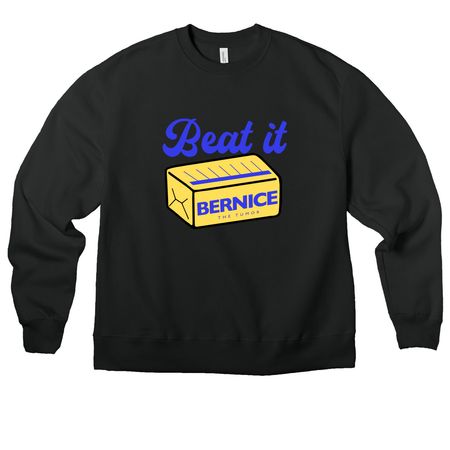 Beat it Bernice: Shirts, a Vintage Black Premium Heavyweight Crewneck Sweatshirt