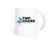 Two Chairs Mug, a White Coffee Mug