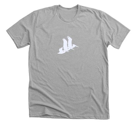 CRCL Birds, a Athletic Heather Premium Unisex Tee