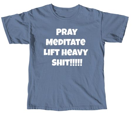 Leisey lifts, a Blue Jean Comfort Colors Unisex Tee
