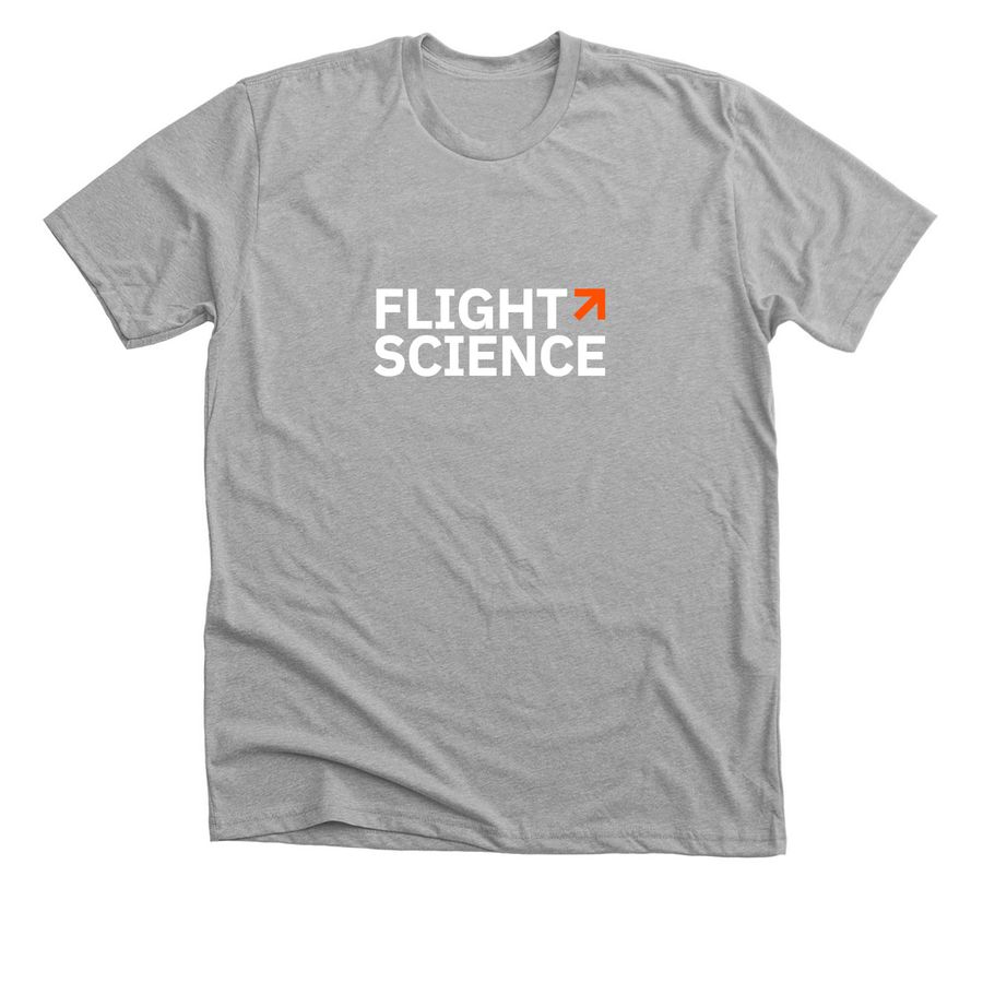 Flight Science Shirts, a Athletic Heather Premium Unisex Tee