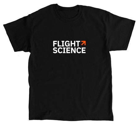 Flight Science Shirts, a Black Classic Unisex Tee
