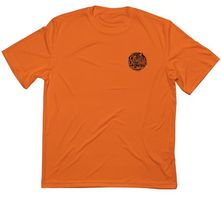 Activewear and Sun Shirts, a Deep Orange Classic Performance Tee