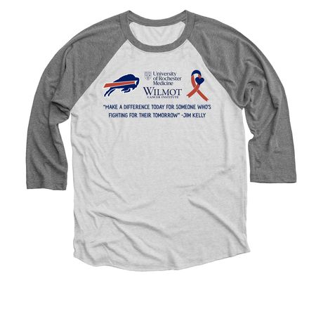 Football Friday!&nbsp;, a Premium Heather and Heather White 3/4 Sleeve Baseball Tee