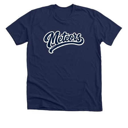 Meteors, a Solid Navy Blend Premium Unisex Tee