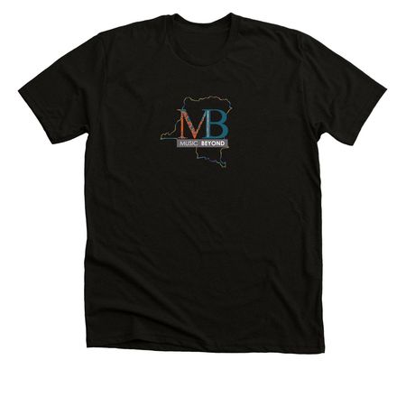 Music Beyond, a Solid Black Blend Premium Unisex Tee