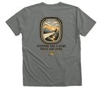 Sober Motivation, a Deep Heather Premium V-Neck Tee (back-view)