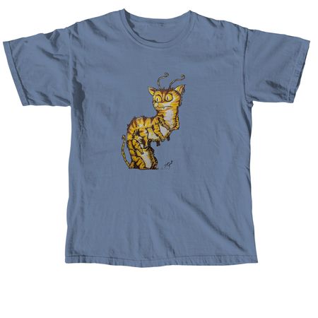 CAT-ERPILLAR&nbsp;, a Blue Jean Comfort Colors Unisex Tee