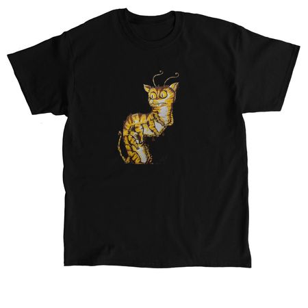 CAT-ERPILLAR&nbsp;, a Black Classic Unisex Tee