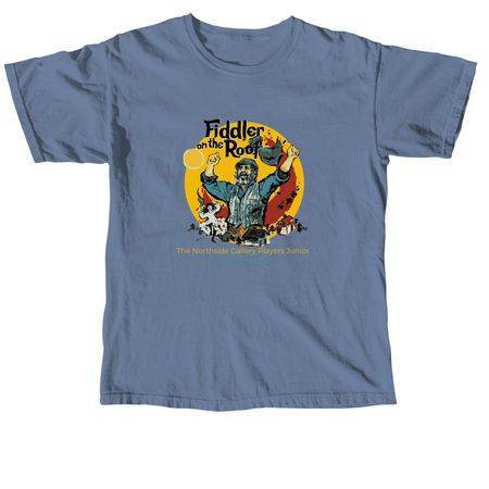 Fiddler On The Roof 2026 Cast Shirts, a Blue Jean Comfort Colors Unisex Tee