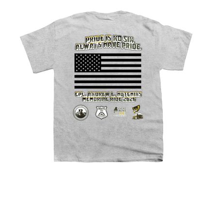 Pride is No Sin Youth Tees, a Sport Grey Youth Unisex Tee (back-view)