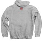 TREAD Performance Tee ?, a Sport Grey Pullover Hoodie (back-view)