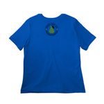 Pearland ISD 2026-27, a True Royal Women?s Relaxed Cotton Tee (back-view)