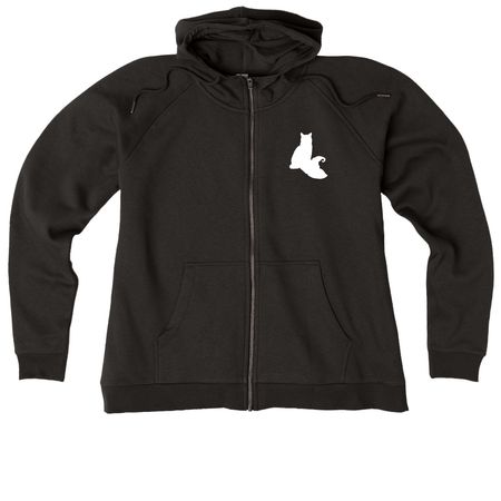 The Season of the Witch!, a Deep Black Allmade Women?s Organic CVC Zip-Up Hoodie