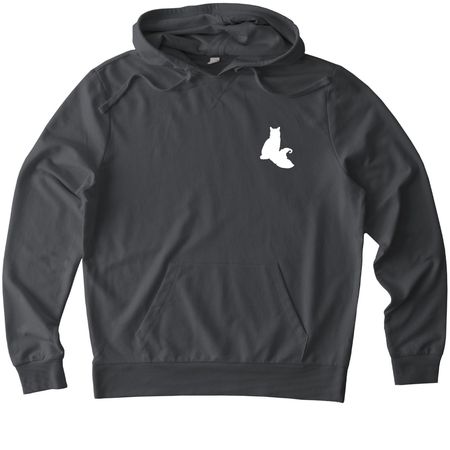 The Season of the Witch!, a Terrain Grey Allmade Organic French Terry Pullover Hoodie