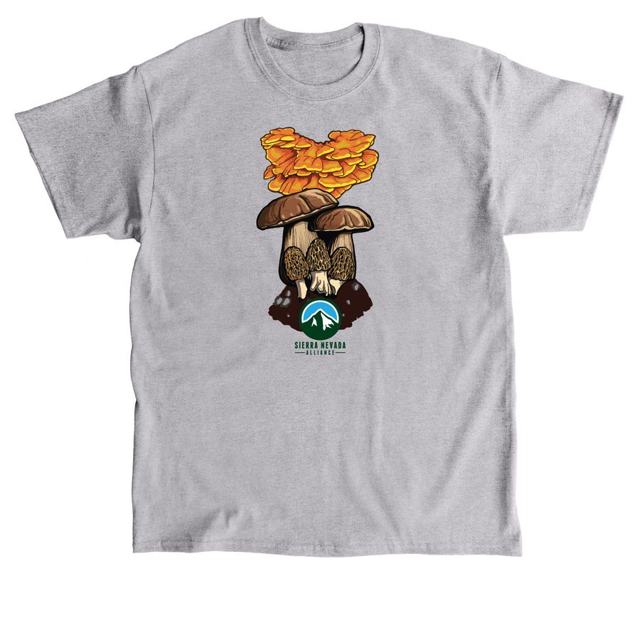 Mushrooms - SNA Apparel, a Sport Grey Classic Unisex Tee