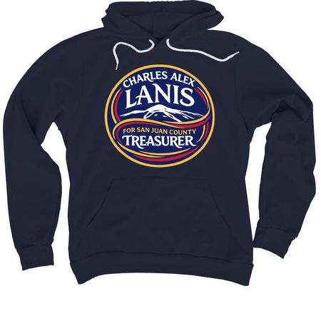 Campaign Tops!, a Navy Premium Pullover Hoodie