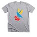 "Kalyna" Peace Shirt, a Athletic Heather Premium Unisex Tee