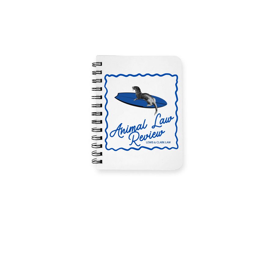 ALR Notebook, a White Spiral Notebook