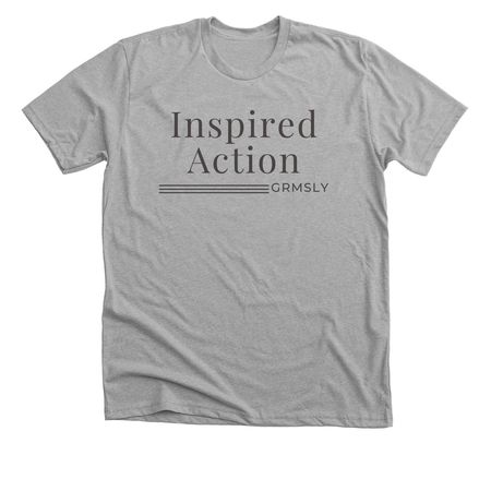 GRMSLY, a Athletic Heather Premium Unisex Tee