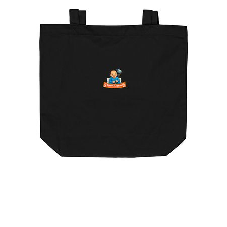 Totes!, a Black Organic Cotton Tote Bag