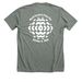 2026 World CP Day T-Shirt ? Double Logo, a Deep Heather Premium Unisex Tee (back-view)