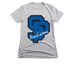 SP Buckaroos, a Dark Heather Grey Women's Slim Fit Tee