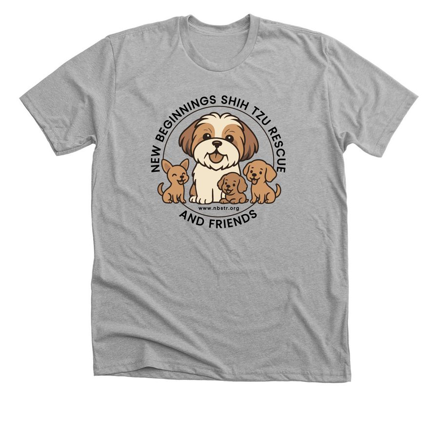 NBSTR Fundraiser, a Athletic Heather Premium Unisex Tee