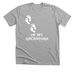 Foot Prints, a Athletic Heather Premium Unisex Tee