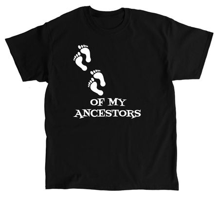 Foot Prints, a Black Classic Unisex Tee