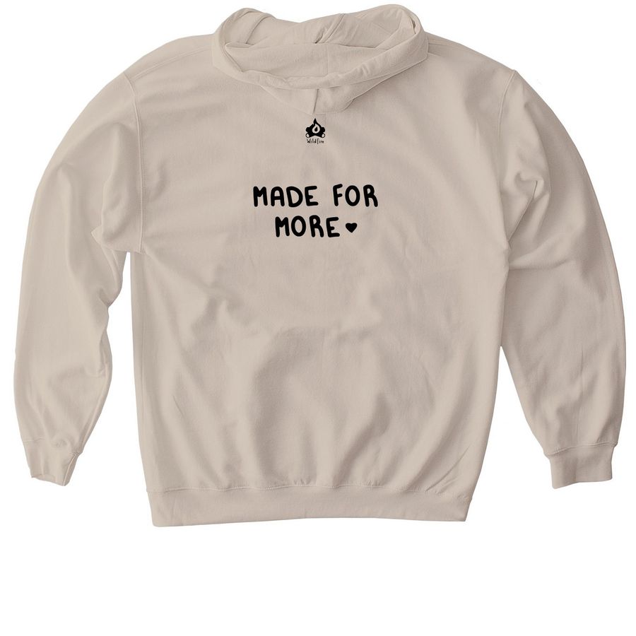 loved & known, a Sand Gildan Softstyle Pullover Hoodie (back-view)