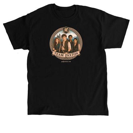 Team Paxton, a Black Classic Unisex Tee