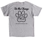 A Pawfect Life Starts with You, a Sport Grey Classic Unisex Tee (back-view)