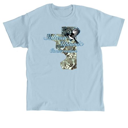 Saltese Uplands Conservation, a Light Blue Classic Unisex Tee