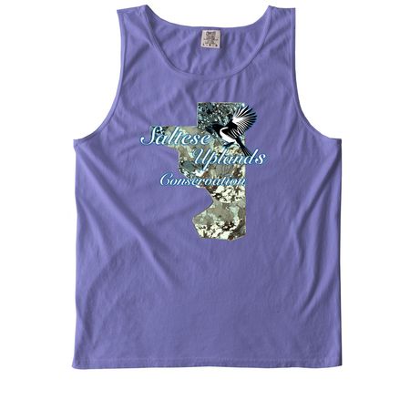 Saltese Uplands Conservation, a Violet Comfort Colors Tank Top