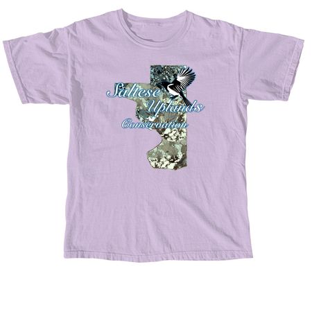 Saltese Uplands Conservation, a Orchid Comfort Colors Unisex Tee