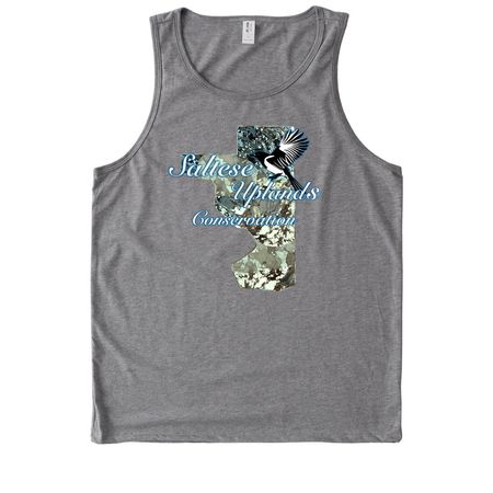 Saltese Uplands Conservation, a Aluminum Grey Allmade Eco Triblend Tank